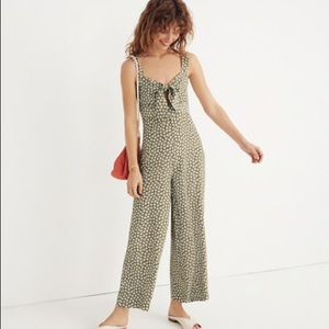 Madewell Plumeria Cutout Jumpsuit